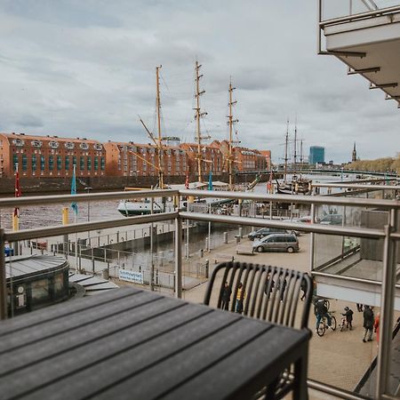Moderne Wohnung Mit Weserblick Und Uferpromenade BRE Exteriér fotografie